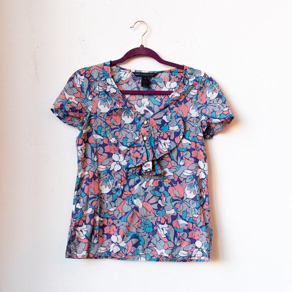 marc jacobs ruffle blouse